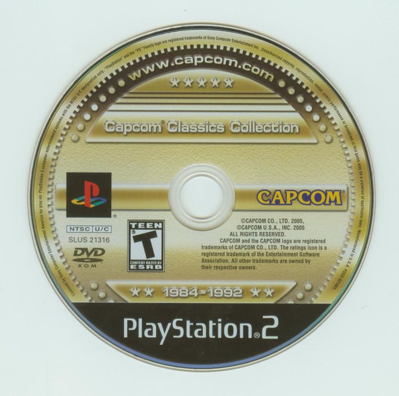 
Capcom Classics Collection | PlayStation 2 | physical media | Data by MobyGames.com