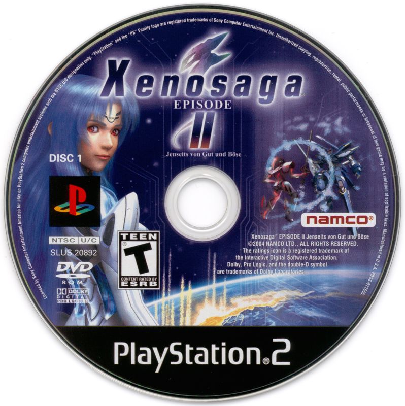 
Xenosaga: Episode II - Jenseits von Gut und Böse | PlayStation 2 | physical media | Data by MobyGames.com