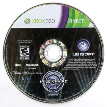 
Who Wants to Be a Millionaire: 2012 Edition | Xbox 360 | physical media | Region: North America | source-country=Canada | Data by MobyGames.com