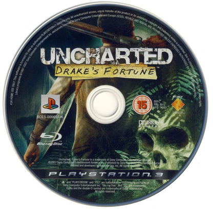 
Uncharted: Drake's Fortune | PlayStation 3 | physical media | Region: PAL | source-country=United Kingdom | Data by MobyGames.com