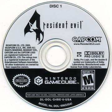 Resident Evil 4 | GameCube | physical media | region=North America | source-country=Canada,Mexico,United States | zypher-v2 | moby-1dadbdeafbe5 | Data by MobyGames.com