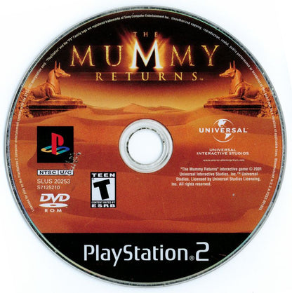 
The Mummy Returns | PlayStation 2 | physical media | Region: North America | source-country=United States | Data by MobyGames.com
