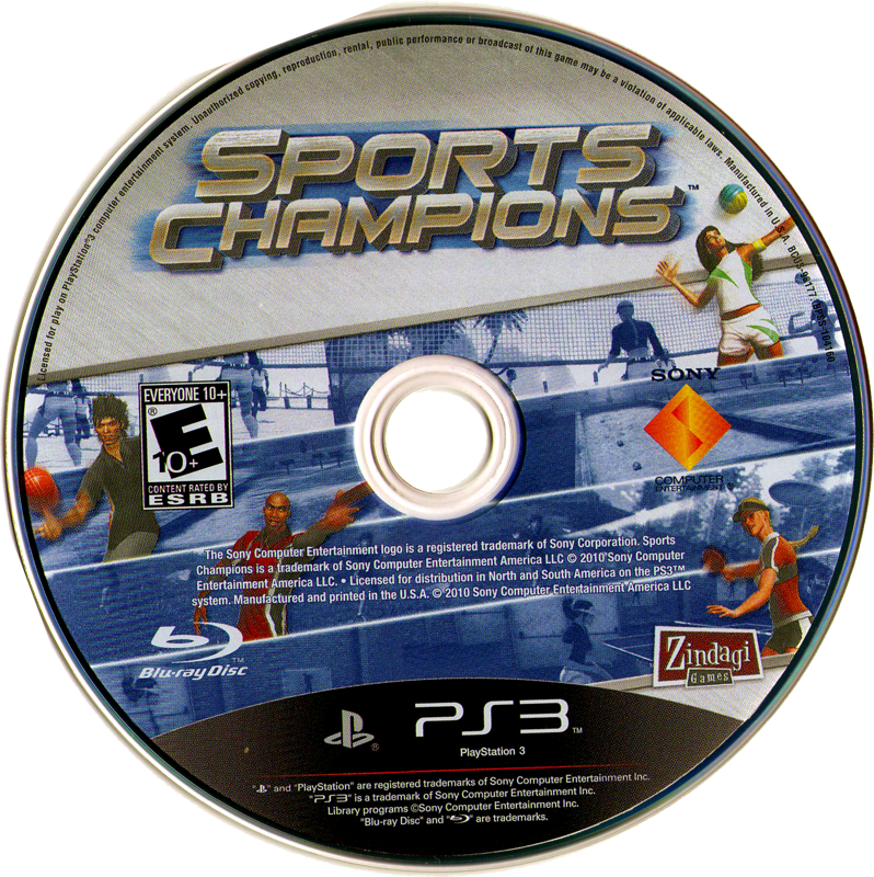 Sports Champions | PlayStation 3 | physical media | region=North America | source-country=United States | zypher-v2 | moby-df150ed41ae5 | Data by MobyGames.com