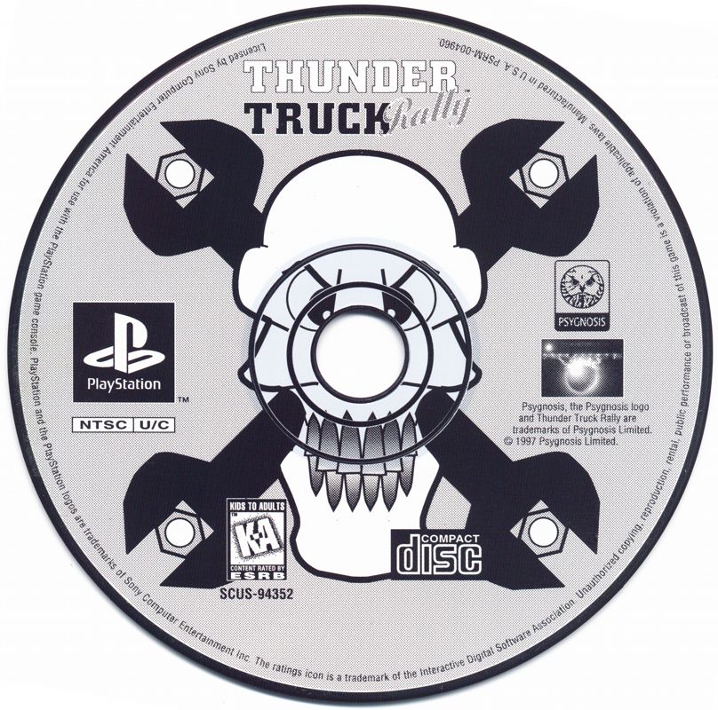 
Thunder Truck Rally | PlayStation | physical media | Data by MobyGames.com