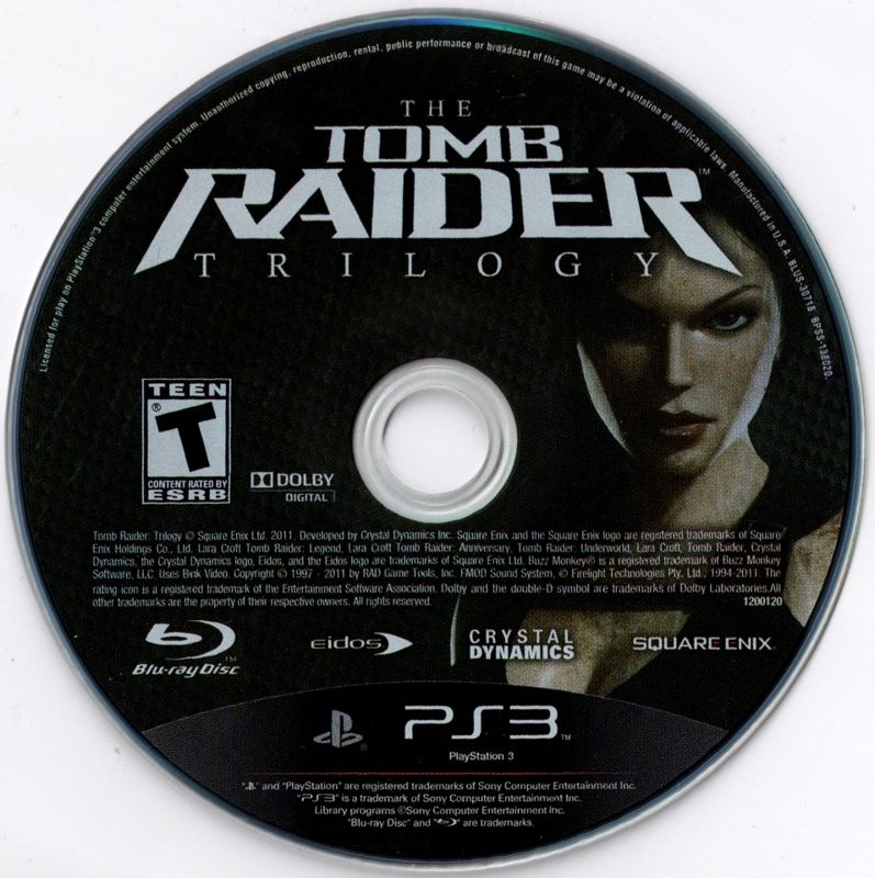 The Tomb Raider Trilogy | PlayStation 3 | physical media | region=North America | source-country=United States | zypher-v2 | moby-ca74577e2b84 | Data by MobyGames.com