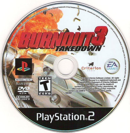 
Burnout 3: Takedown | PlayStation 2 | physical media | Data by MobyGames.com