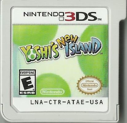 
Yoshi's New Island | Nintendo 3DS | game disc 1 of 1 | Data by MobyGames.com