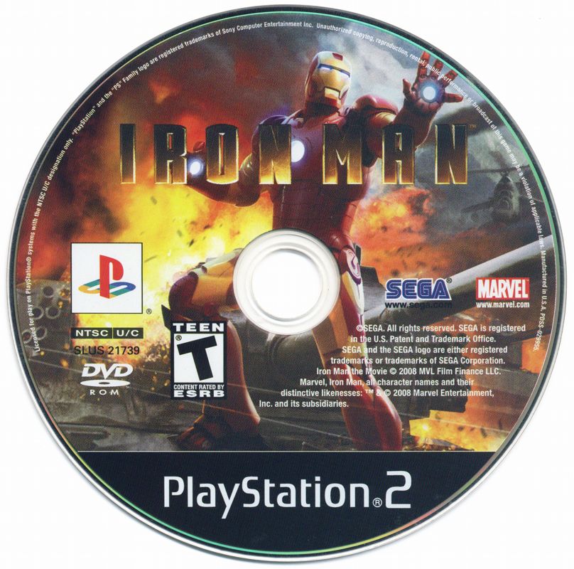 Iron Man | PlayStation 2 | physical media | region=North America | source-country=United States | zypher-v2 | moby-9488d611a46f | Data by MobyGames.com