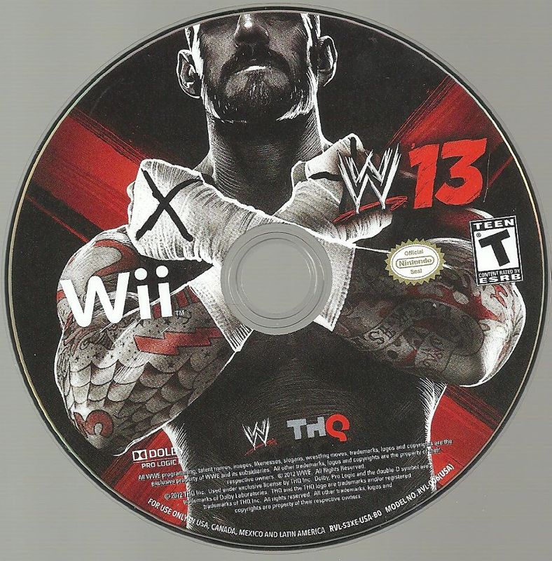 
WWE '13 | Wii | physical media | Region: North America | source-country=Canada | Data by MobyGames.com