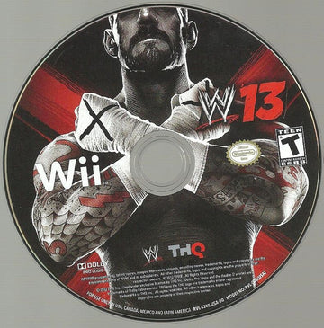 
WWE '13 | Wii | physical media | Region: North America | source-country=Canada | Data by MobyGames.com