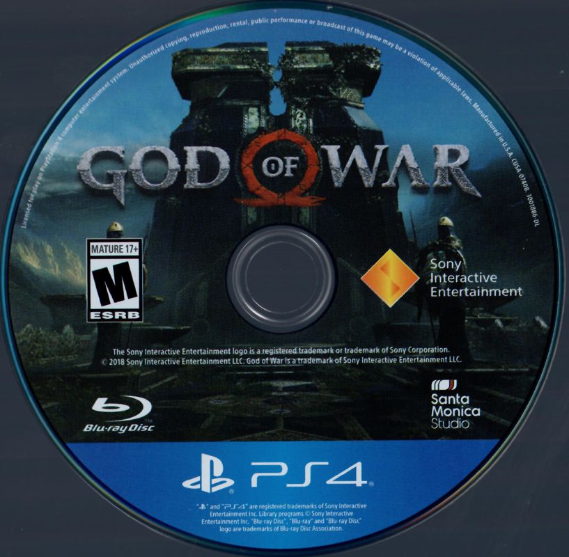 God of War | PlayStation 4 | physical media | region=North America | source-country=Canada | zypher-v2 | moby-37861c04d206 | Data by MobyGames.com