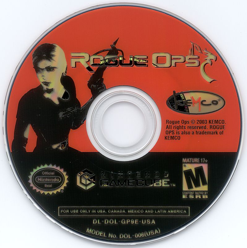 
Rogue Ops | GameCube | physical media | Data by MobyGames.com