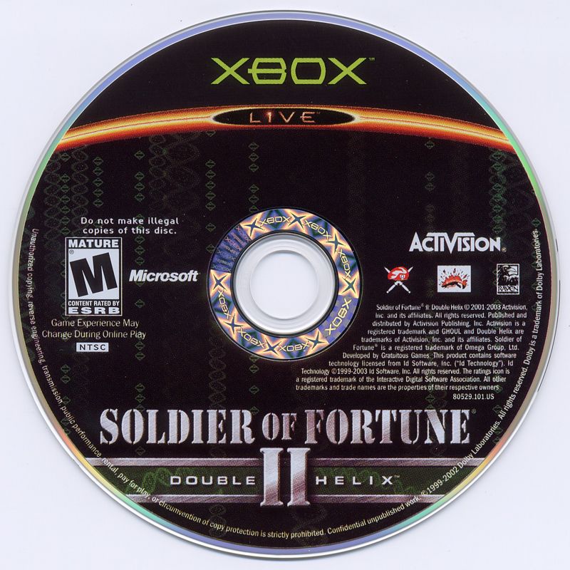 Soldier of Fortune II: Double Helix | Xbox | physical media | region=North America | source-country=Canada,United States | zypher-v2 | moby-8dcde48bacbe | Data by MobyGames.com
