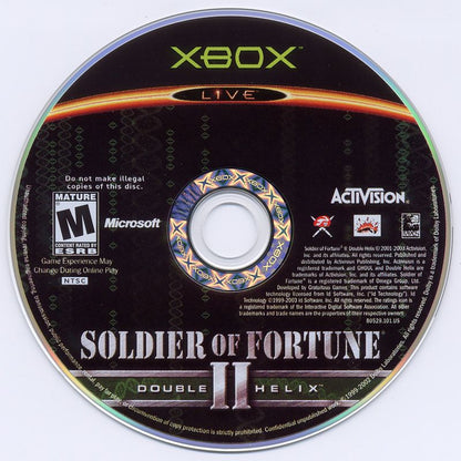 Soldier of Fortune II: Double Helix | Xbox | physical media | region=North America | source-country=Canada,United States | zypher-v2 | moby-8dcde48bacbe | Data by MobyGames.com