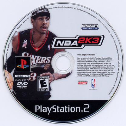 
NBA 2K3 | PlayStation 2 | physical media | Region: North America | source-country=Canada,United States | Data by MobyGames.com