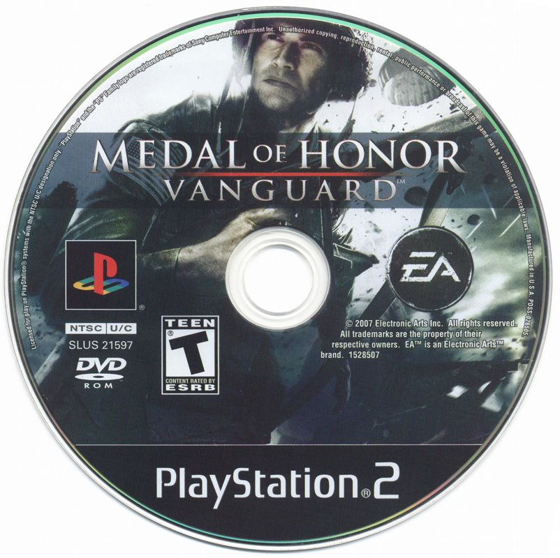 Medal of Honor: Vanguard | PlayStation 2 | physical media | region=North America | source-country=United States | zypher-v2 | moby-0d7895eef695 | Data by MobyGames.com
