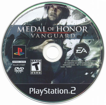 Medal of Honor: Vanguard | PlayStation 2 | physical media | region=North America | source-country=United States | zypher-v2 | moby-0d7895eef695 | Data by MobyGames.com