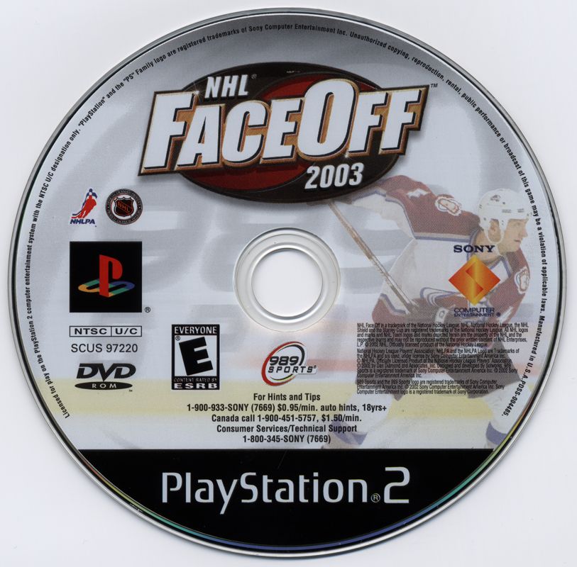 NHL FaceOff 2003 | PlayStation 2 | physical media | region=North America | source-country=United States | zypher-v2 | moby-eba5e040eb84 | Data by MobyGames.com