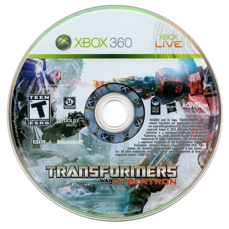 
Transformers: War for Cybertron | Xbox 360 | physical media | Data by MobyGames.com