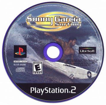 
Sunny Garcia Surfing | PlayStation 2 | physical media | Region: North America | source-country=United States | Data by MobyGames.com