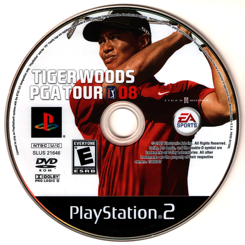 Tiger Woods PGA Tour 08 | PlayStation 2 | physical media | region=North America | source-country=United States | zypher-v2 | moby-90b4b1ae7e6b | Data by MobyGames.com