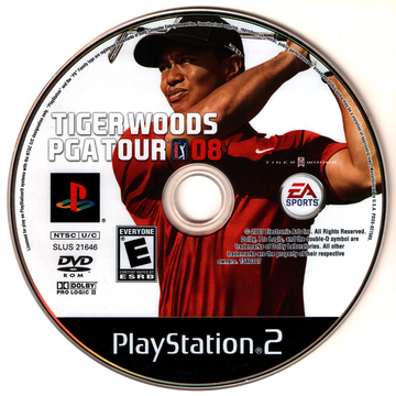 Tiger Woods PGA Tour 08 | PlayStation 2 | physical media | region=North America | source-country=United States | zypher-v2 | moby-90b4b1ae7e6b | Data by MobyGames.com