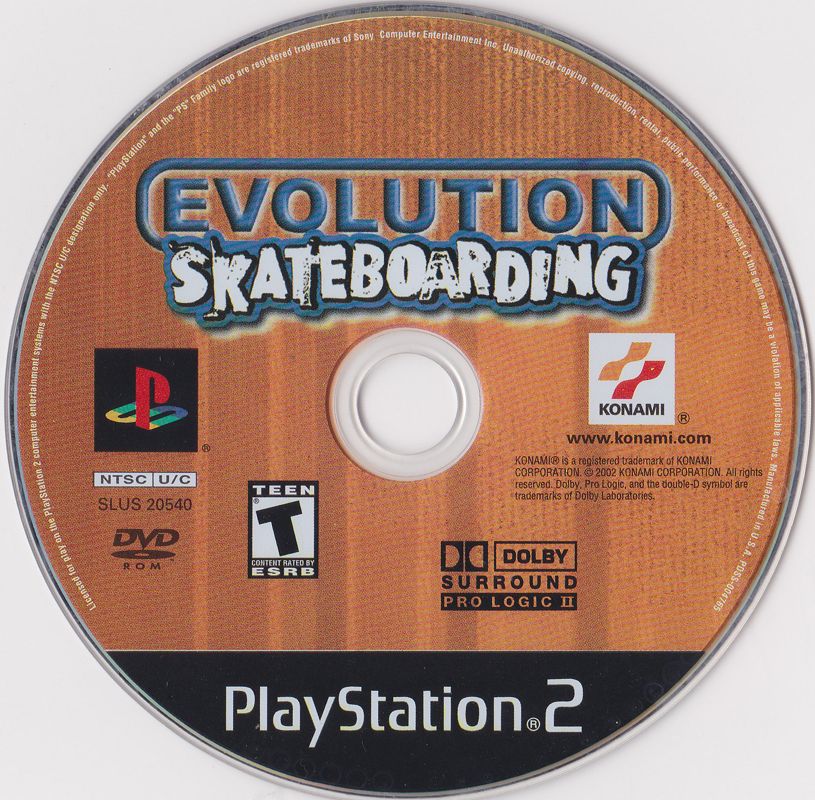 
Evolution Skateboarding | PlayStation 2 | physical media | Data by MobyGames.com
