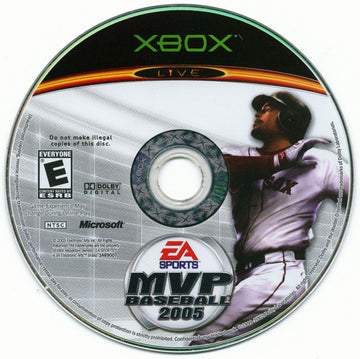 MVP Baseball 2005 | Xbox | physical media | region=North America | source-country=United States | zypher-v2 | moby-e5528948a98b | Data by MobyGames.com