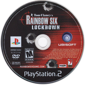 
Tom Clancy's Rainbow Six: Lockdown | PlayStation 2 | physical media | Data by MobyGames.com
