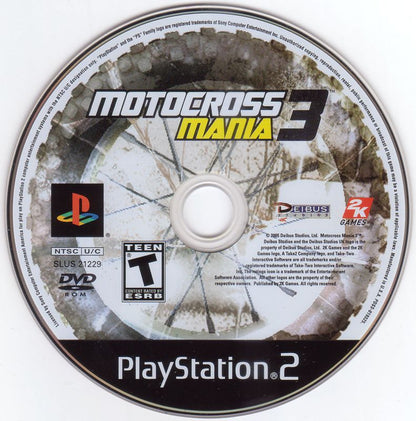 Motocross Mania 3 | PlayStation 2 | physical media | region=North America | source-country=United States | zypher-v2 | moby-f16a398a5738 | Data by MobyGames.com