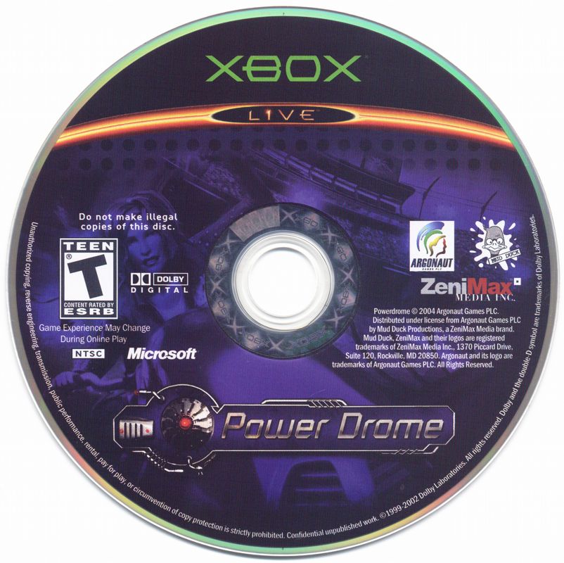 
Power Drome | Xbox | physical media | Data by MobyGames.com