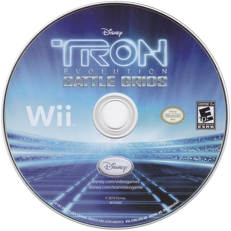 
Tron: Evolution - Battle Grids | Wii | physical media | Data by MobyGames.com