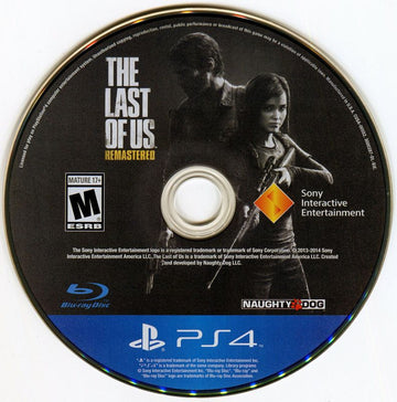 
The Last of Us: Remastered | PlayStation 4 | physical media | Data by MobyGames.com