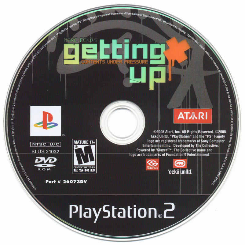 
Marc Ecko's Getting Up: Contents Under Pressure | PlayStation 2 | physical media | Region: North America | source-country=United States | Data by MobyGames.com