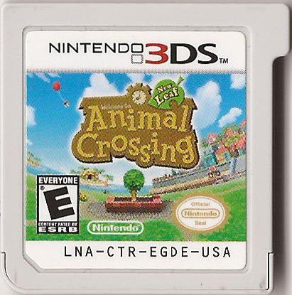 
Animal Crossing: New Leaf | Nintendo 3DS | physical media | Data by MobyGames.com