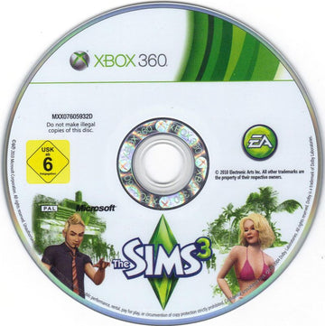 The Sims 3 | Xbox 360 | physical media | region=PAL | source-country=Ireland,United Kingdom | zypher-v2 | moby-818fbbf14eb2 | Data by MobyGames.com