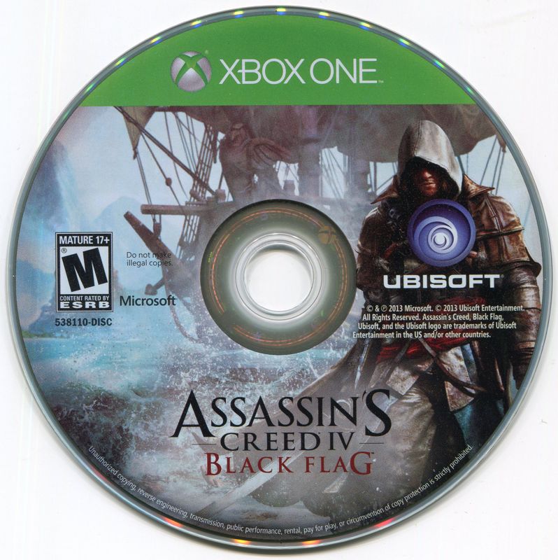 
Assassin's Creed IV: Black Flag | Xbox One | physical media | Data by MobyGames.com