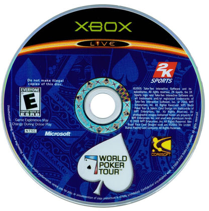 
World Poker Tour | Xbox | physical media | Region: North America | source-country=United States | Data by MobyGames.com