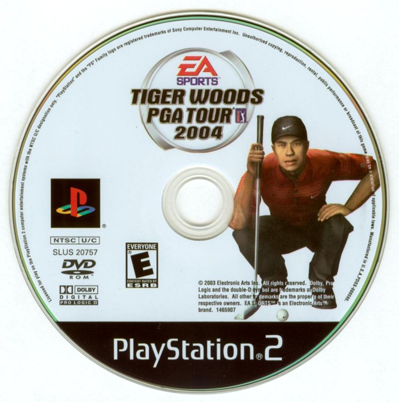 
Tiger Woods PGA Tour 2004 | PlayStation 2 | physical media | Data by MobyGames.com