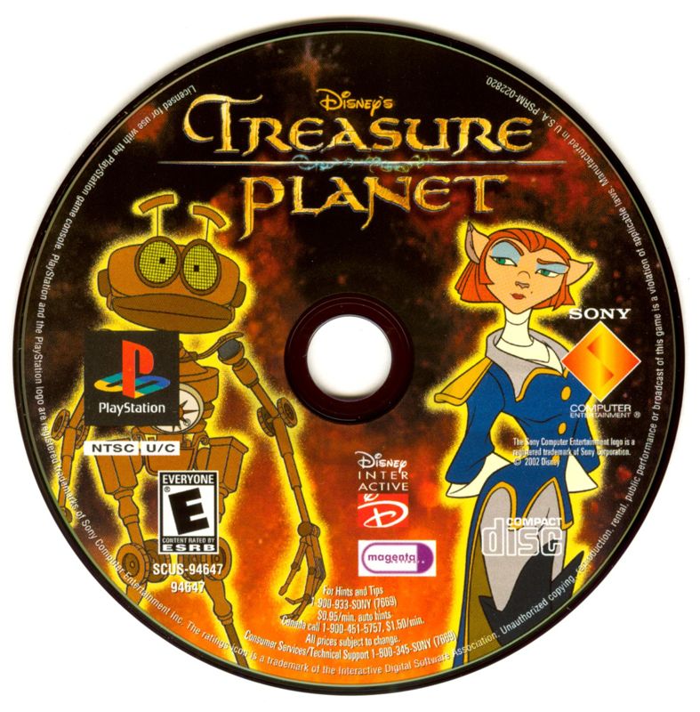 
Disney's Treasure Planet | PlayStation | physical media | Data by MobyGames.com