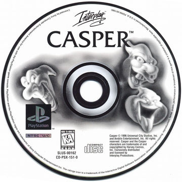 
Casper | PlayStation | physical media | Data by MobyGames.com