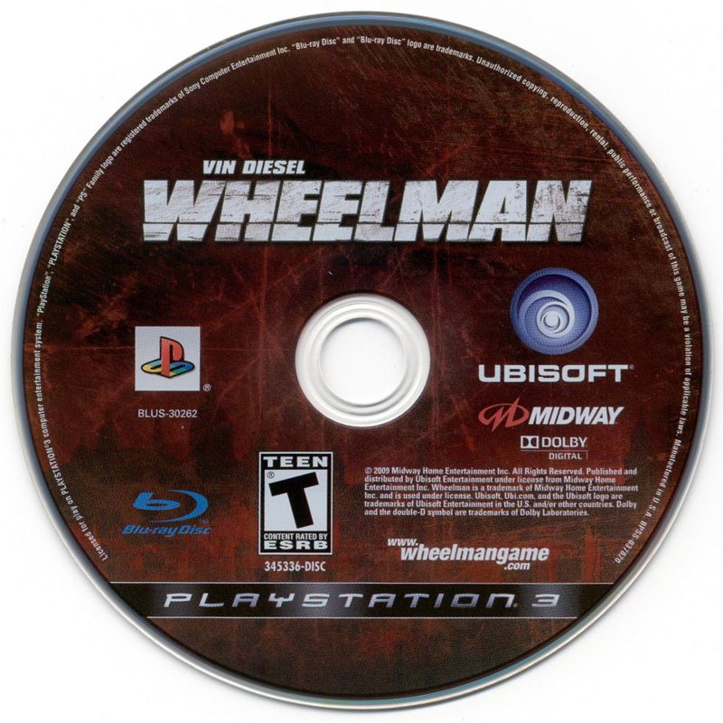 Wheelman | PlayStation 3 | physical media | Data by MobyGames.com