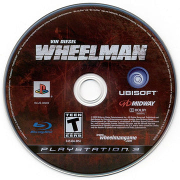 
Wheelman | PlayStation 3 | physical media | Data by MobyGames.com