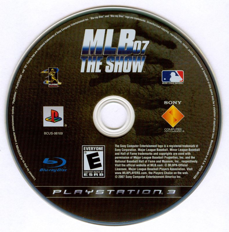 MLB 07: The Show | PlayStation 3 | physical media | region=North America | source-country=Canada,United States | zypher-v2 | moby-d8217f9a91a2 | Data by MobyGames.com