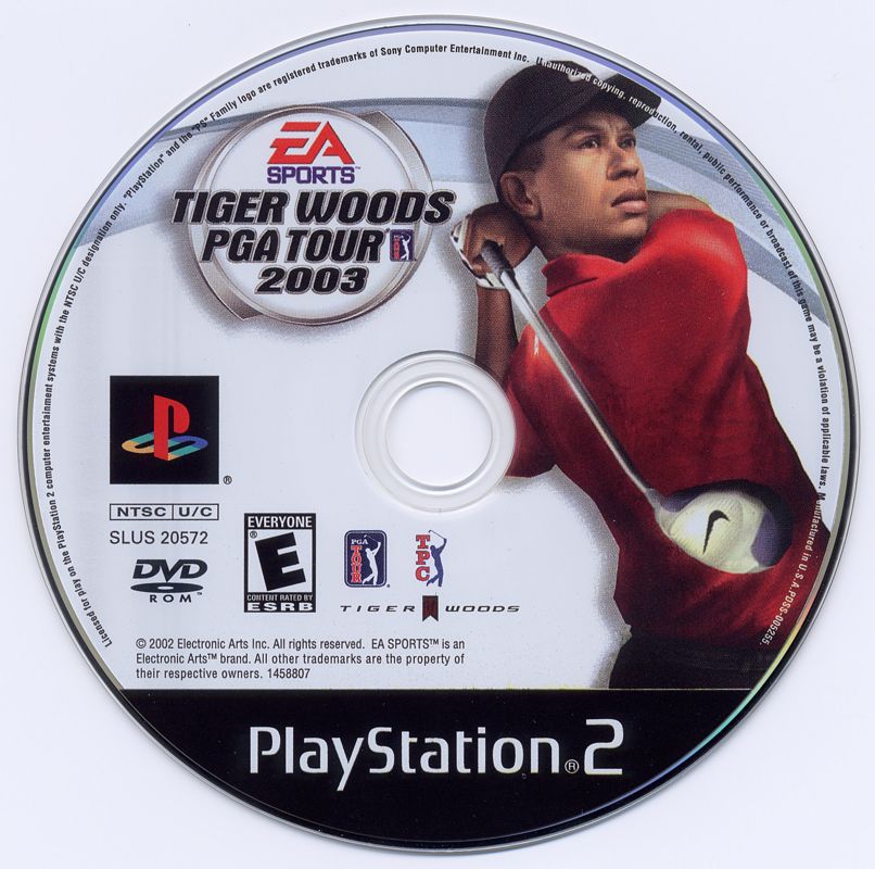 Tiger Woods PGA Tour 2003 | PlayStation 2 | physical media | region=North America | source-country=United States | zypher-v2 | moby-92c01072020d | Data by MobyGames.com