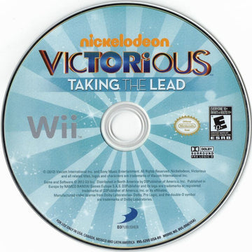 Victorious: Taking the Lead | Wii | physical media | region=North America | source-country=Canada,United States | zypher-v2 | moby-ae456d30a769 | Data by MobyGames.com