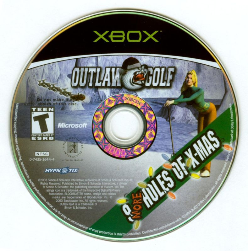 Outlaw Golf: 9 More Holes of X-Mas | Xbox | physical media | region=North America | source-country=United States | zypher-v2 | moby-b516d58fc17d | Data by MobyGames.com
