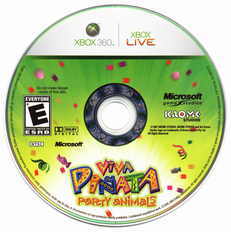 Viva Piñata: Party Animals | Xbox 360 | physical media | Data by MobyGames.com