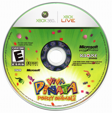 
Viva Piñata: Party Animals | Xbox 360 | physical media | Data by MobyGames.com