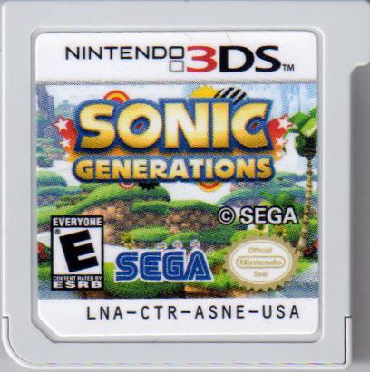 Sonic Generations | Nintendo 3DS | physical media | region=North America | source-country=United States | zypher-v2 | moby-9a2f9dc5bb5c | Data by MobyGames.com